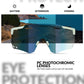 ROCKBROS Gafas de bicicleta ultraligeras y fotocromáticas (UV400)