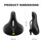 Sillín de bicicleta impermeable para MTB y bicicleta de carretera fabricado en espuma viscoelástica ROCKBROS