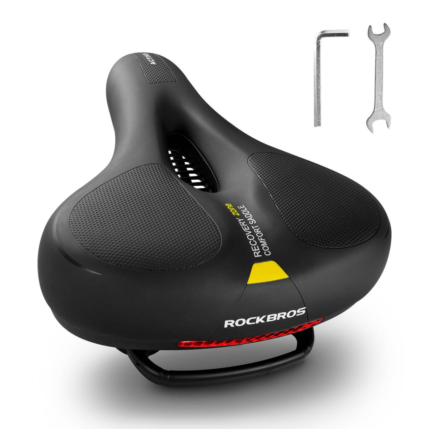 Sillín de bicicleta impermeable para MTB y bicicleta de carretera fabricado en espuma viscoelástica ROCKBROS