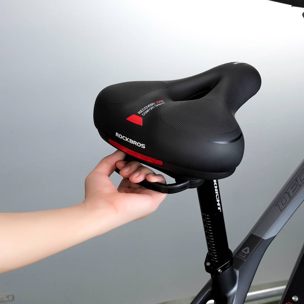 Sillín de bicicleta impermeable para MTB y bicicleta de carretera fabricado en espuma viscoelástica ROCKBROS