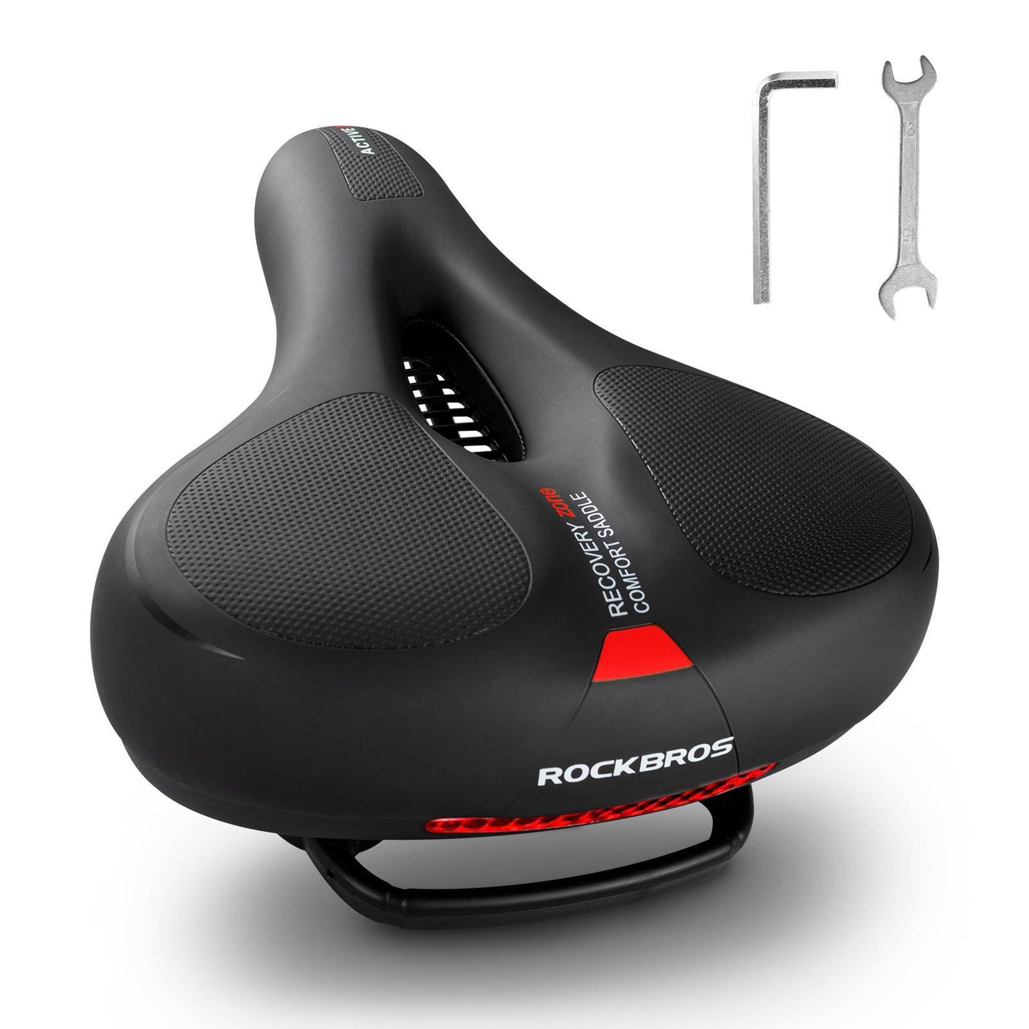 Sillín de bicicleta impermeable para MTB y bicicleta de carretera fabricado en espuma viscoelástica ROCKBROS