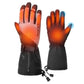 Guantes de invierno Guantes de ciclismo calefactables con batería M-XL ROCKBROS