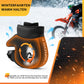 Guantes de invierno para manillar de motocicleta a prueba de viento negros ROCKBROS