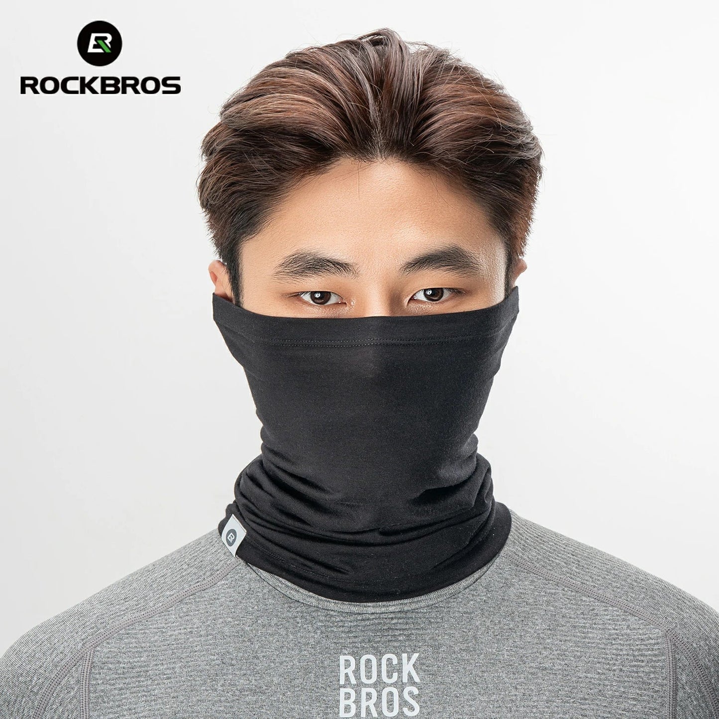 Pañuelo/bufanda de tubo de lana térmica de invierno ROCKBROS