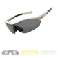 Gafas de sol deportivas ROCKBROS para ciclismo con 3 lentes UV400 intercambiables
