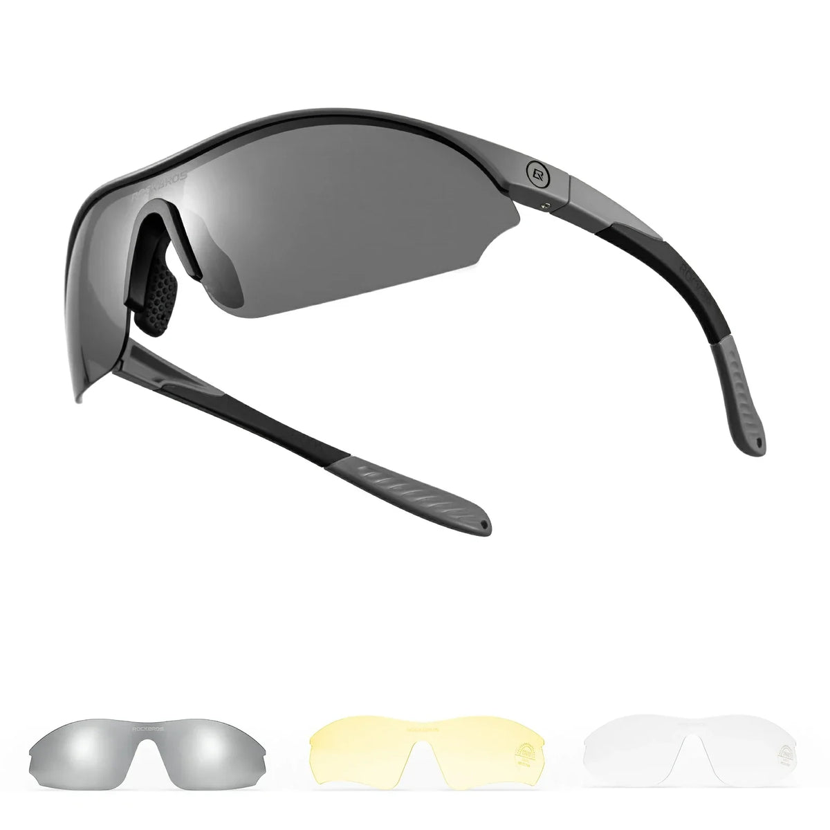 Gafas de sol deportivas ROCKBROS para ciclismo con 3 lentes UV400 intercambiables