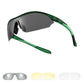 Gafas de sol deportivas ROCKBROS para ciclismo con 3 lentes UV400 intercambiables