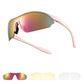 Gafas de sol deportivas ROCKBROS para ciclismo con 3 lentes UV400 intercambiables