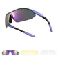 Gafas de sol deportivas ROCKBROS para ciclismo con 3 lentes UV400 intercambiables