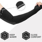 ROCKBROS Mangas Térmicas de Fleece para Bicicleta con Lazo para el Pulgar
