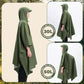 Qunature Poncho de Lluvia Multifuncional para Exteriores Poncho de Lluvia para Bicicleta