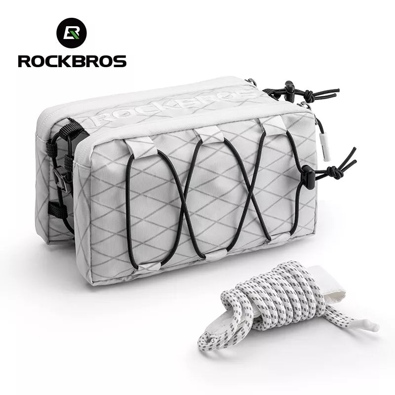 ROCKBROS 1L bicicleta doble cuadro bolsa tubo superior frontal 5 colores para bicicleta de carretera MTB