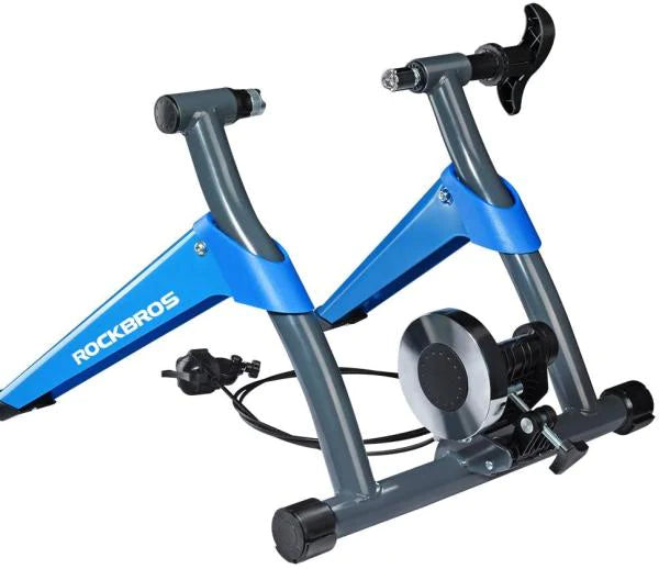 ROCKBROS Roller Trainer Bicicleta Estática Cable Controlador 8 Pasos