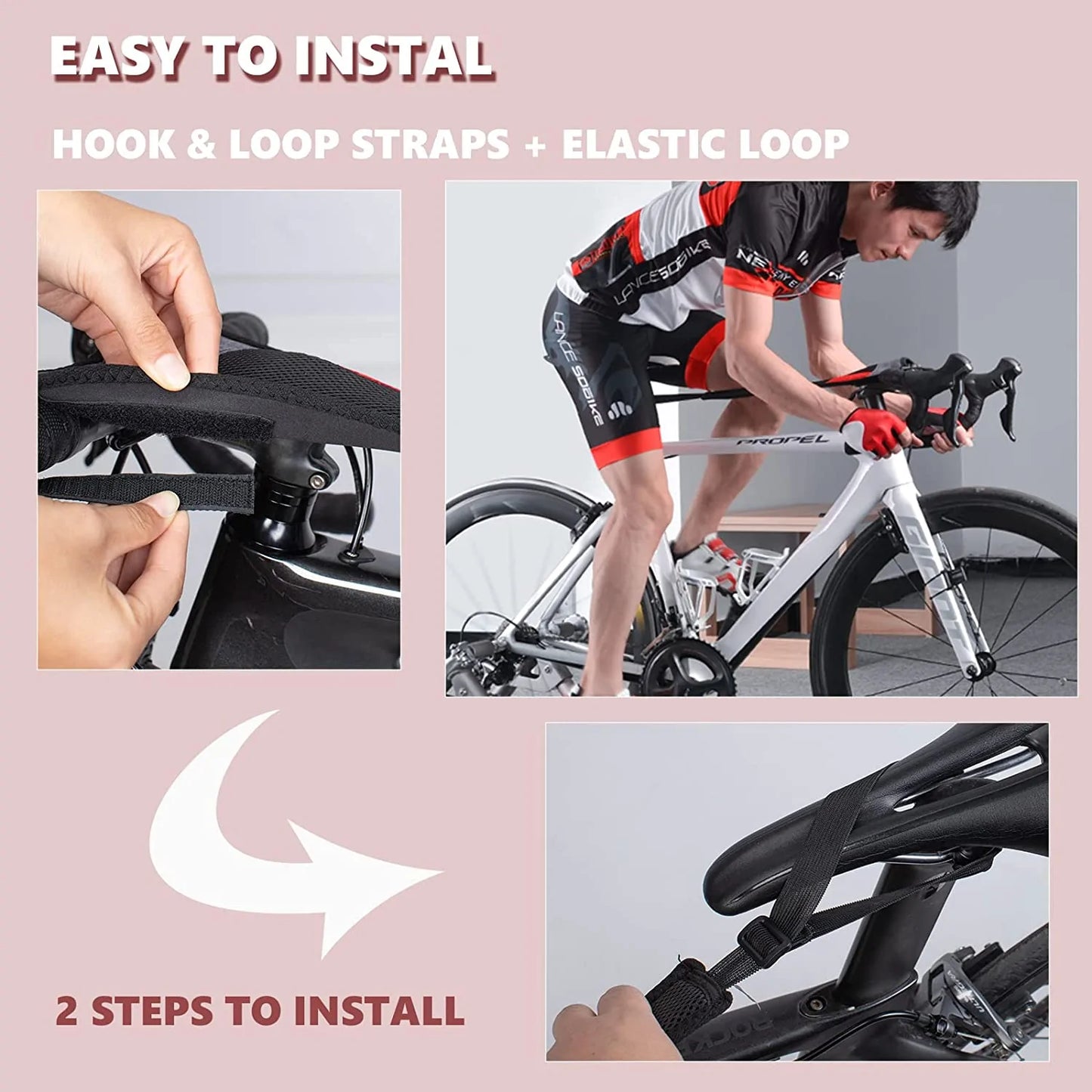 ROCKBROS accesorios para el entrenador de bicicleta Absorbente Transpirable Secado rápido