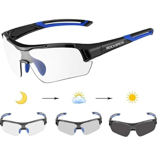 ROCKBROS 10111 Gafas de sol Gafas de ciclismo fotocromáticas
