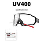 ROCKBROS 10161 Gafas de sol fotocromáticas Bicicleta Protección UV400