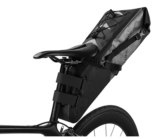 ROCKBROS AS-013 Bolsa de sillín para bicicleta 100% impermeable 10L
