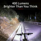 ROCKBROS Luz de bicicleta Faro delantero Iluminación Linterna impermeable