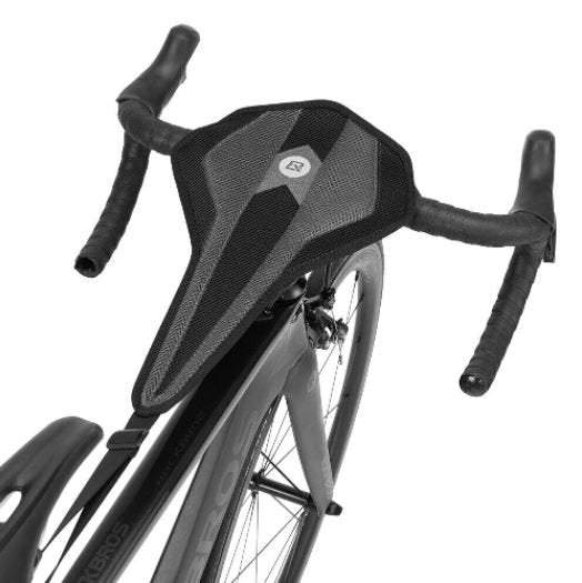 ROCKBROS Protector de sudor de bicicleta para rodillo de entrenamiento anti-sudor transpirable sin titular de teléfono celular