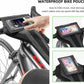 ROCKBROS Protector de sudor de bicicleta para rodillo de entrenamiento anti-sudor transpirable sin titular de teléfono celular