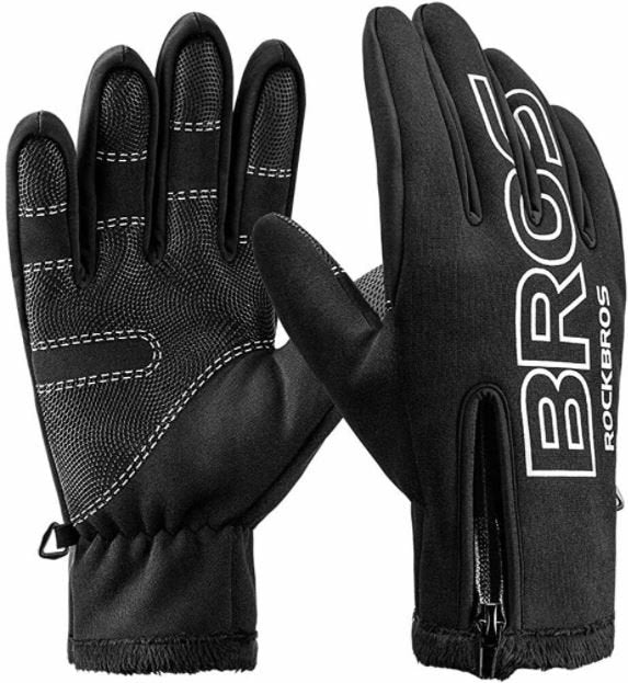 ROCKBROS Guantes Ciclismo Invierno Moto Ciclismo MTB