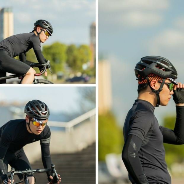 Rockbros Gorra de bicicleta debajo del casco Anti-UV transpirable