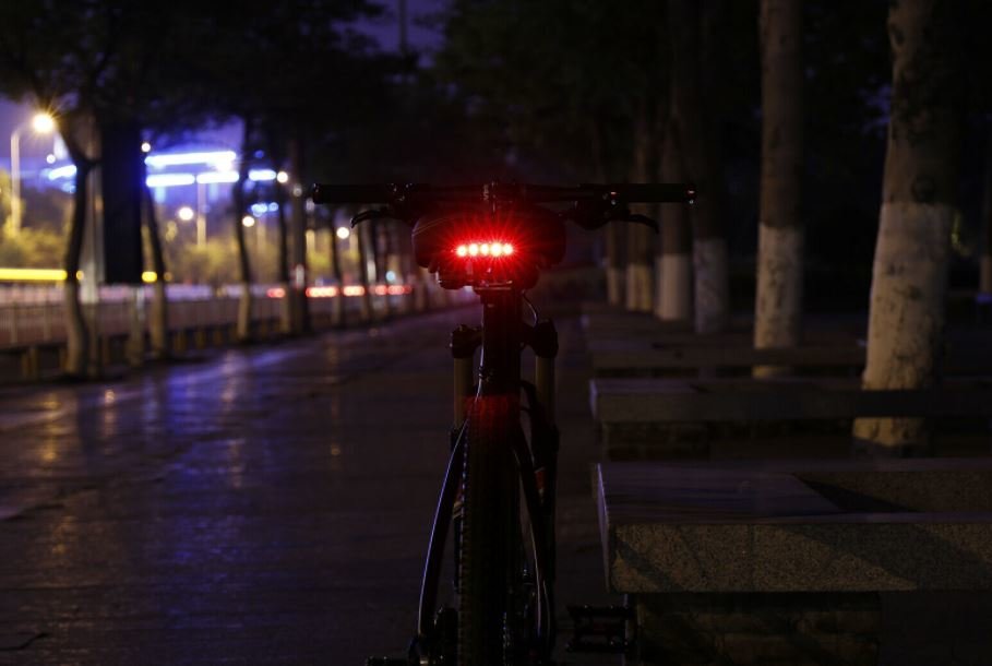 Rockbros Sillín Ergonómico de bicicleta Silla a prueba de choques con luz