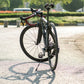 ROCKBROS Soporte de bicicleta de fibra de carbono lateral plegable antideslizante