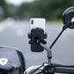 ROCKBROS Soporte para teléfono móvil Espejo retrovisor de motocicleta / Soporte para teléfono móvil en el manillar