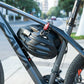 Rockbros Candado de casco mini moto candado de cable candado de combinación