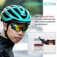 ROCKBROS Gafas de sol polarizadas sin montura para ciclismo Protección UV400