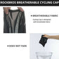 Rockbros Balaclava transpirable Motocicleta Bandana UPF50 + 3 Color Negro/ Gris/ Blanco