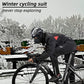 ROCKBROS Ropa ciclista de invierno - Chaqueta de bicicleta Conjunto de pantalón
