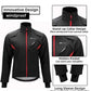 ROCKBROS YPW021 Chaqueta de invierno para ciclismo, impermeable, cortavientos. M-4XL S