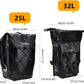 ROCKBROS bolsa portaequipajes impermeable alforjas bolsa de bicicleta 25L 5 colores