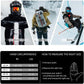 ROCKBROS S077-8 Guantes Moto Pantalla Táctil Cortaviento Cálido Esquí Deportes MTB