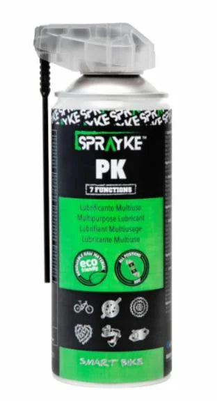 SPRAYKE PK lubricante multiuso para bicicletas 7 funciones