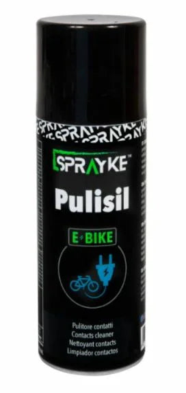 SPRAYKE Limpiador de contactos para bicicletas eléctricas Pulisil