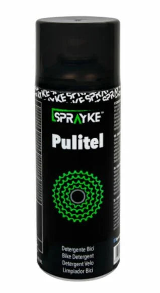 SPRAYKE Pulitel Limpiador Detergente para Bicicletas Repelente de Agua
