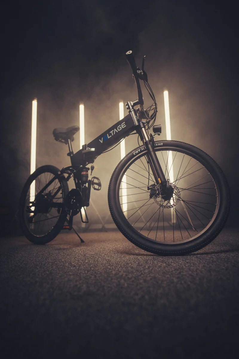 Voltage Rattlesnake Bicicleta eléctrica plegable Shimano 10.4ah